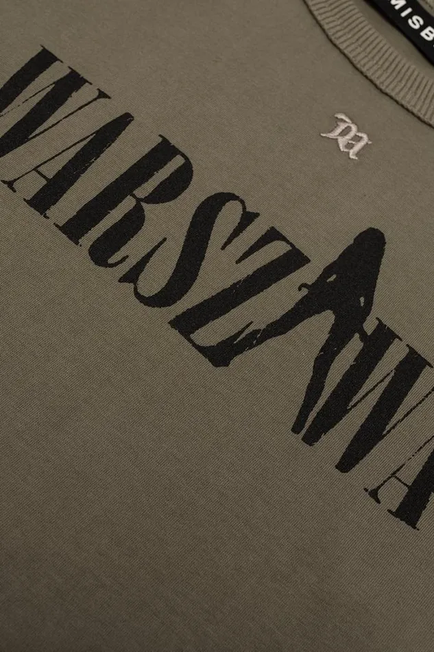 Warszawa Longsleeve Khaki WomenMen MISBHV Tops