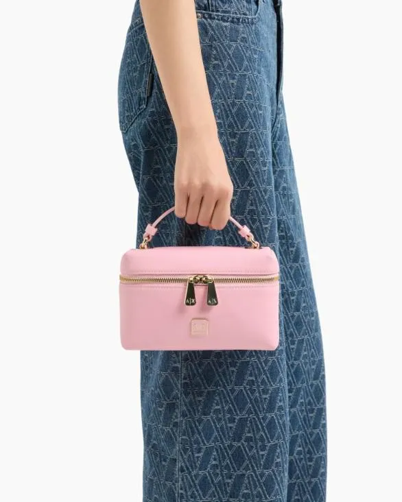 Washbags Pink Women Armani Wallets And Small Leather Goods Washbags Pink Women Armani Wallets And Small Leather Goods