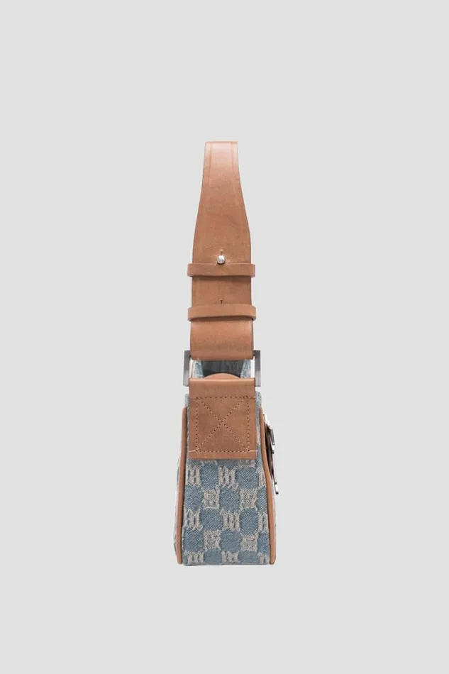 Washed Denim Shoulder Bag Small Washed Denim Women MISBHV Bags