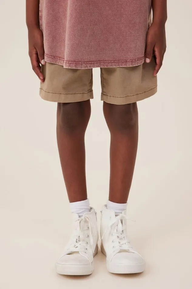 Will Chino Short Washed Stone Boys Cotton On Shorts