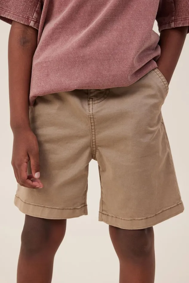 Will Chino Short Washed Stone Boys Cotton On Shorts Will Chino Short Washed Stone Boys Cotton On Shorts