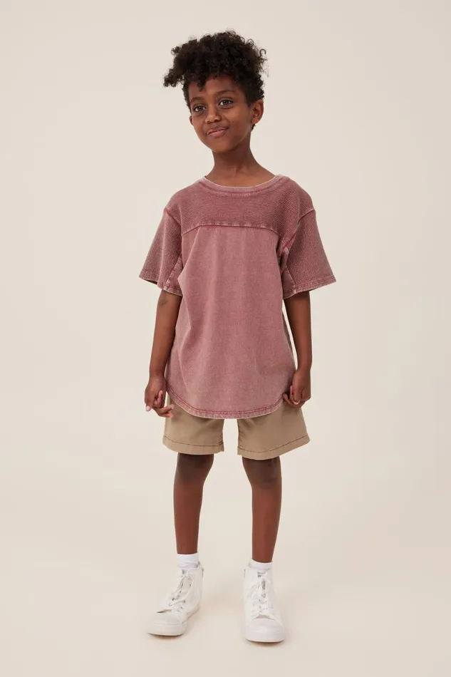 Will Chino Short Washed Stone Boys Cotton On Shorts Will Chino Short Washed Stone Boys Cotton On Shorts