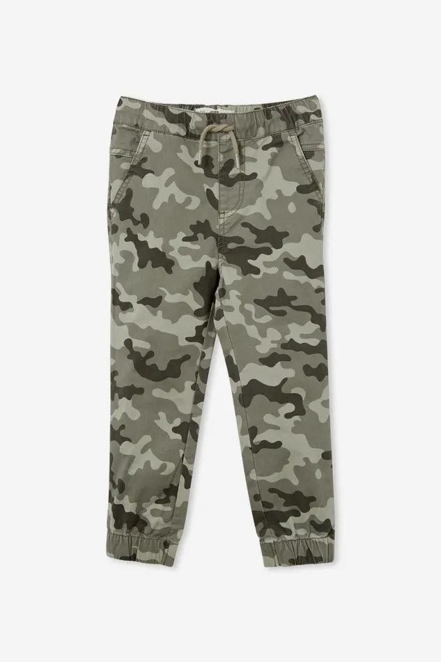 Will Cuffed Chino Pant Camo Boys Cotton On Pants and Jeans