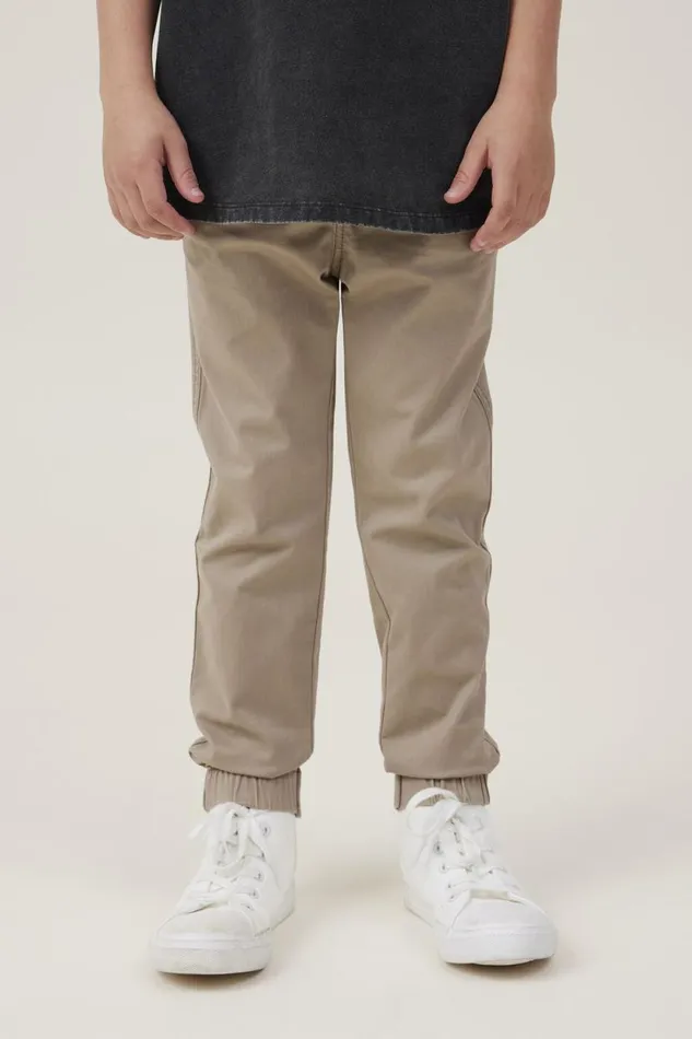Will Cuffed Chino Pant Washed Stone Boys Cotton On Pants and Jeans
