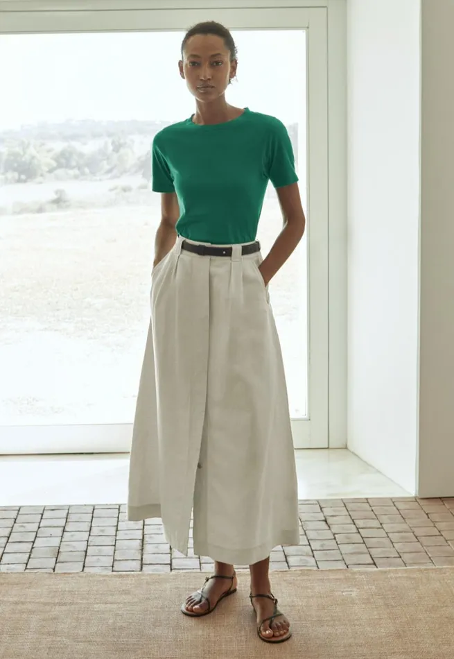 Women Aline Skirt Poetry Fashion Dresses and Skirts