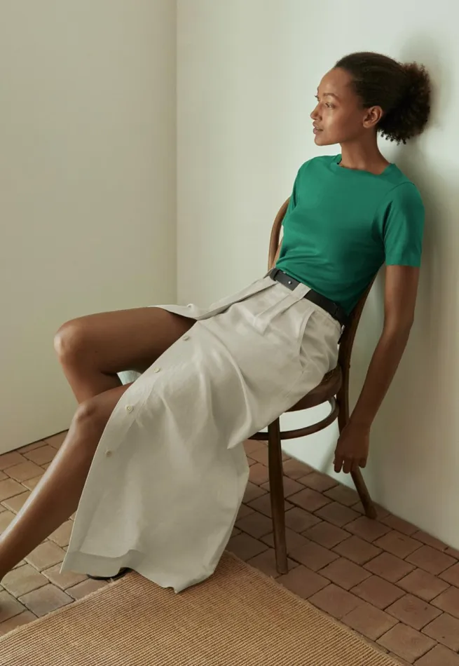 Women Aline Skirt Poetry Fashion Dresses and Skirts