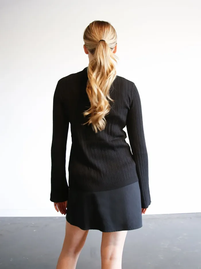Women Able Serena RibKnit Cardigan Driftwood Sweaters