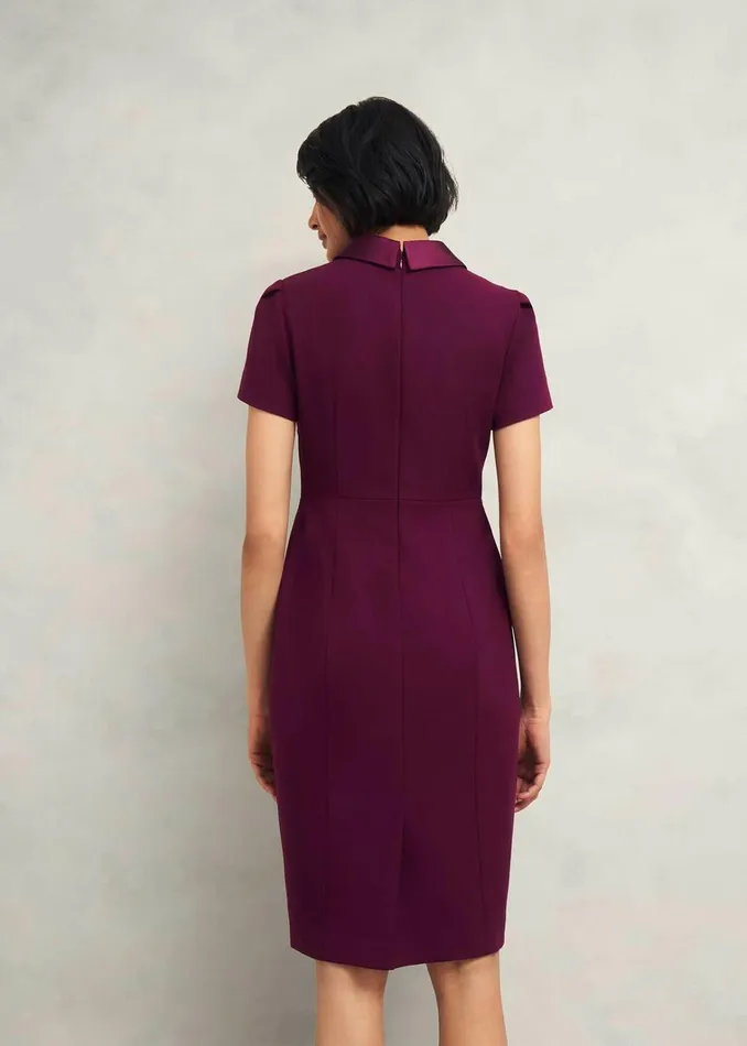 Women Amira Dress Warm Plum Hobbs Dresses and Jumpsuits
