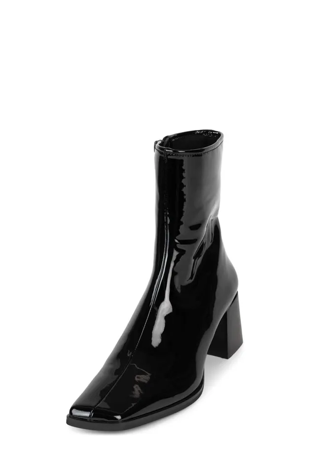 Women Ankle To Mid Jeffrey Campbell SLIQUE Ivory Patent