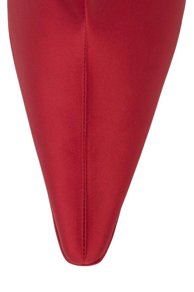 Women Ankle To Mid Jeffrey Campbell STASHED Red Satin
