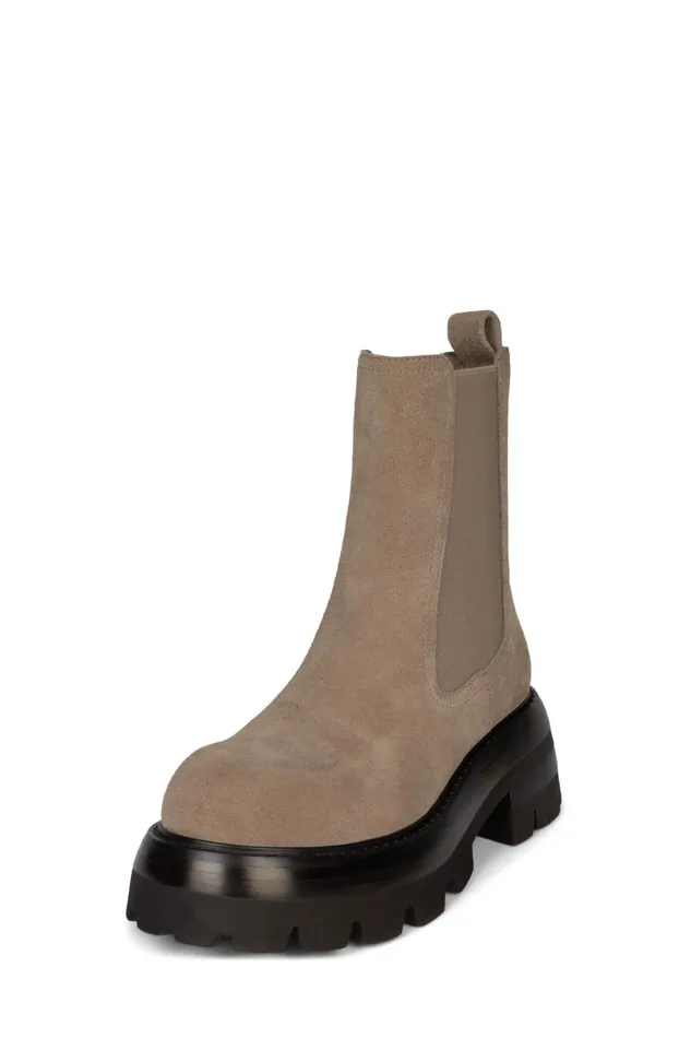 Women Ankle To Mid Jeffrey Campbell SUBURBIA Black Suede