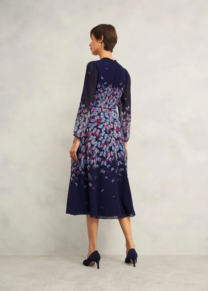 Women Aurora Dress Midnight Multi Hobbs Dresses and Jumpsuits