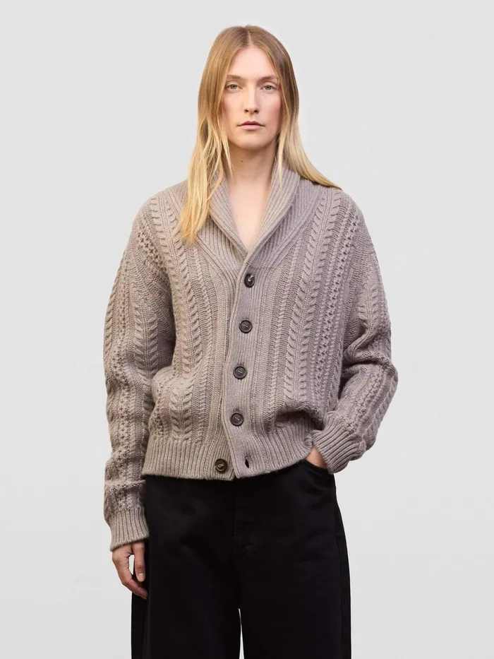 Women Begg X Co Cardigans Aspen Cashmere Cardigan Lynx
