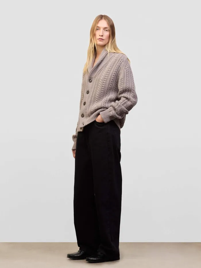 Women Begg X Co Cardigans Aspen Cashmere Cardigan Lynx