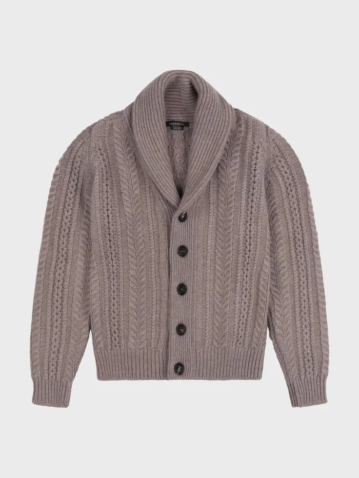 Women Begg X Co Cardigans Aspen Cashmere Cardigan Lynx