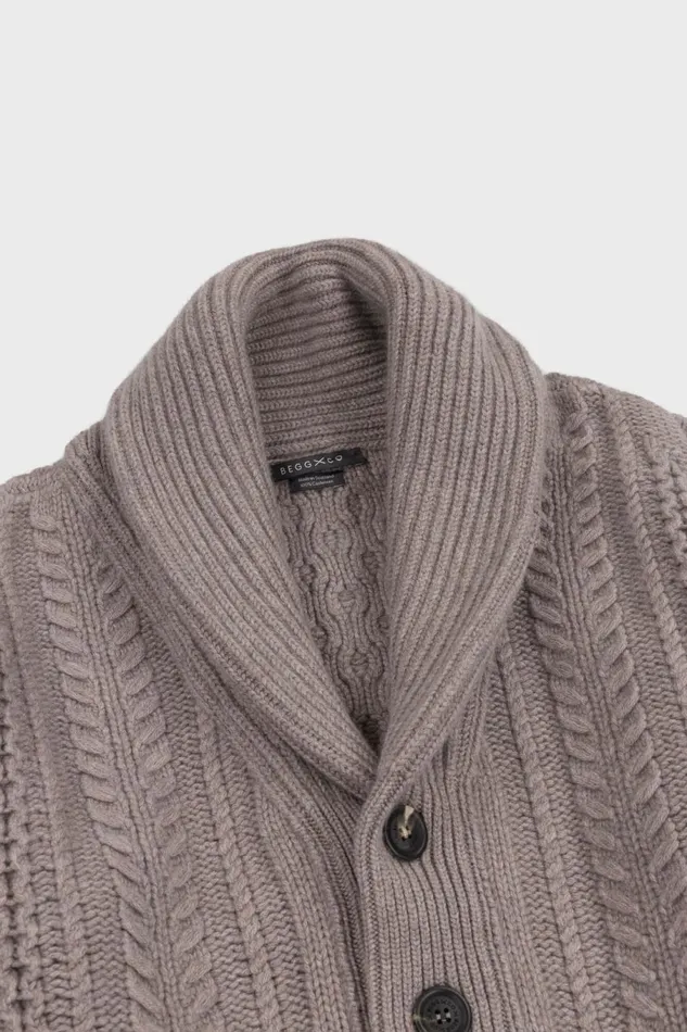 Women Begg X Co Cardigans Aspen Cashmere Cardigan Lynx