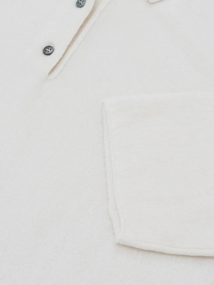 Women Begg X Co Loungewear Monterey Cashmere Polo Frost