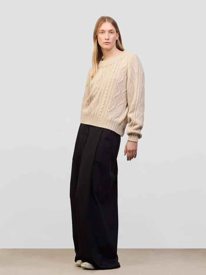 Women Begg X Co Sweaters Fionn Cashmere Sweater Light Brown Natural