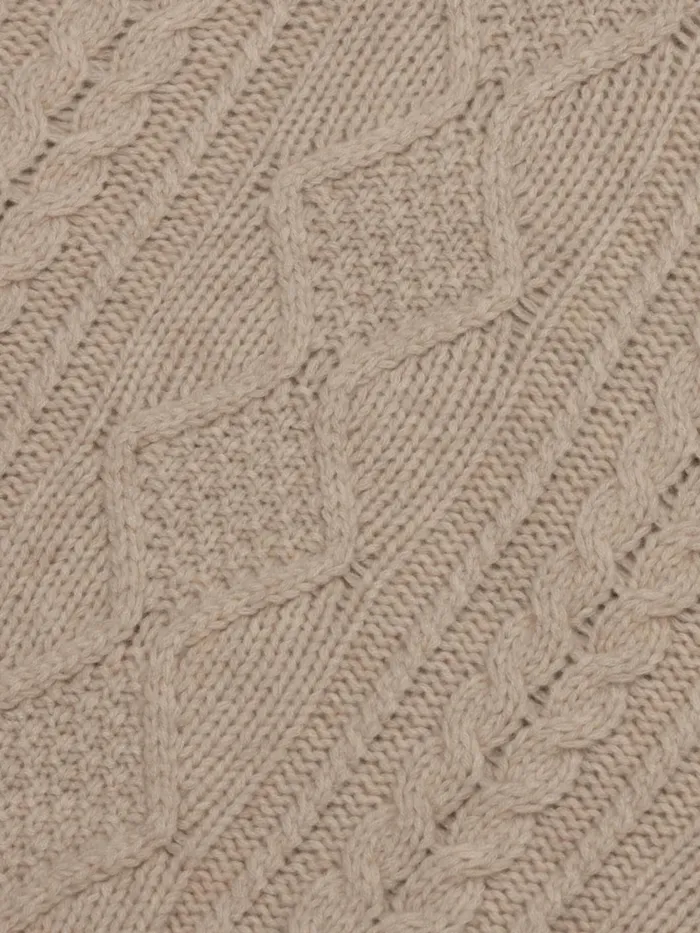 Women Begg X Co Sweaters Fionn Cashmere Sweater Light Brown Natural