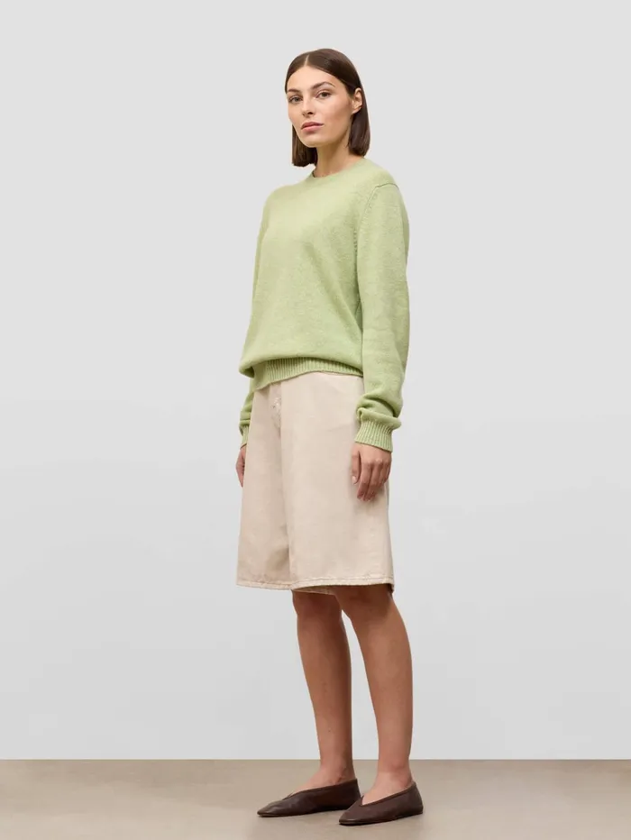 Women Begg X Co Sweaters Hepburn Crew Cashmere Sweater Sorrel