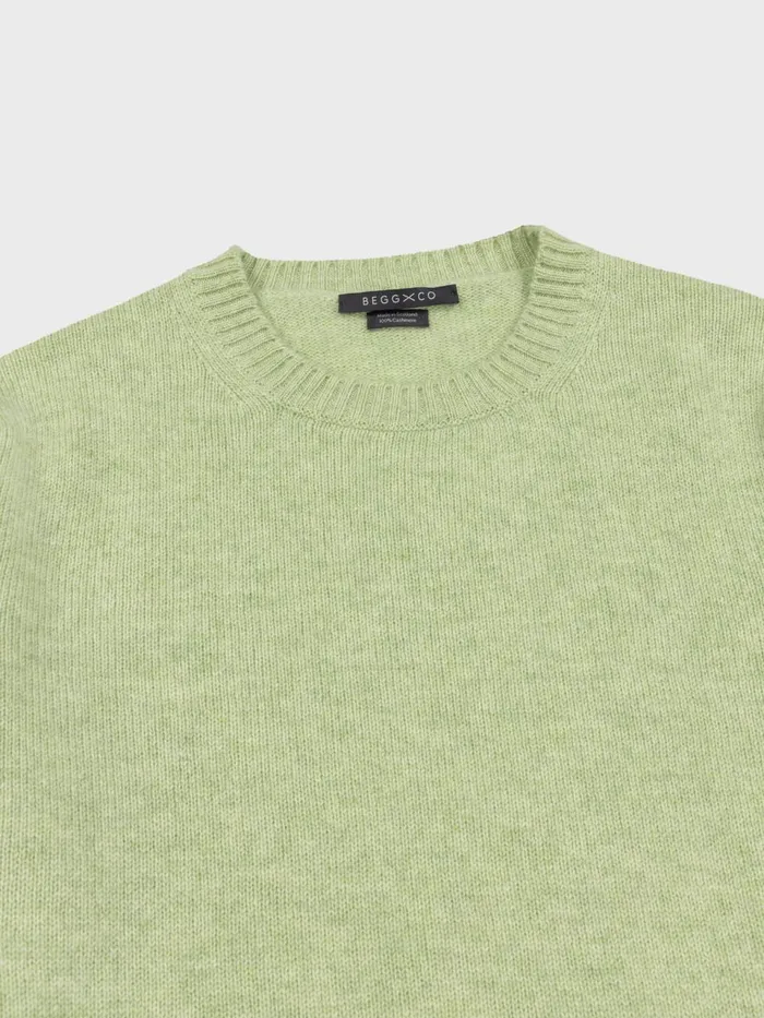 Women Begg X Co Sweaters Hepburn Crew Cashmere Sweater Sorrel