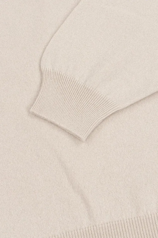 Women Begg X Co Sweaters Jade VNeck Cashmere Sweater Earl Grey