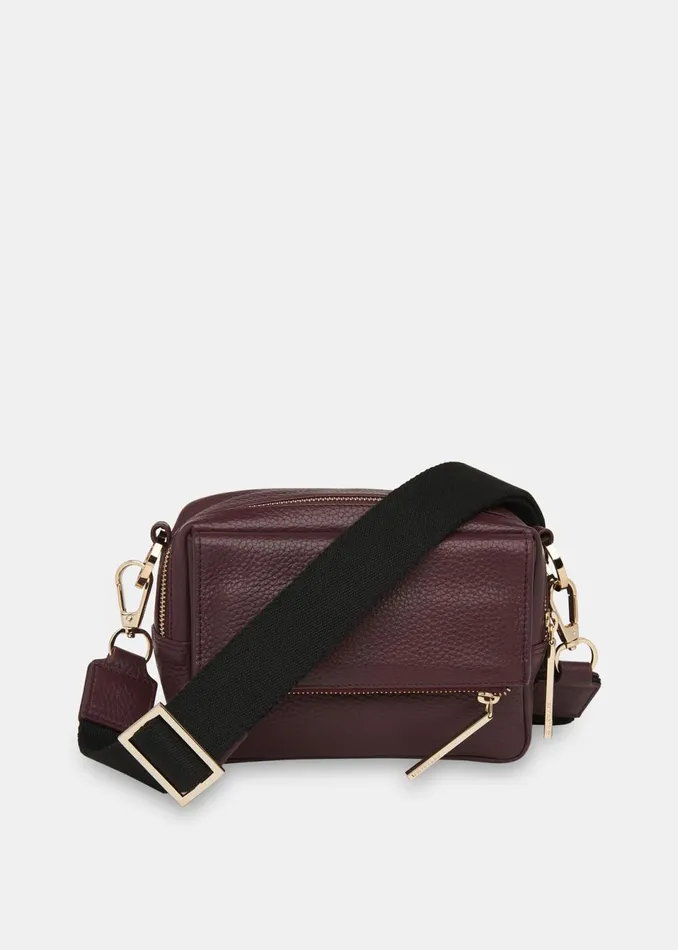 Women Bibi Bags Whistles Plum Bibi Crossbody Bag