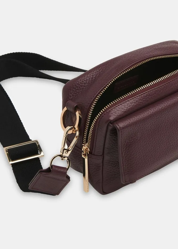 Women Bibi Bags Whistles Plum Bibi Crossbody Bag