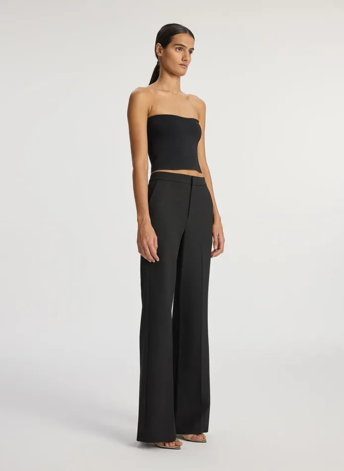 Women Bottoms ALC Chelsea Tailored Pant Black