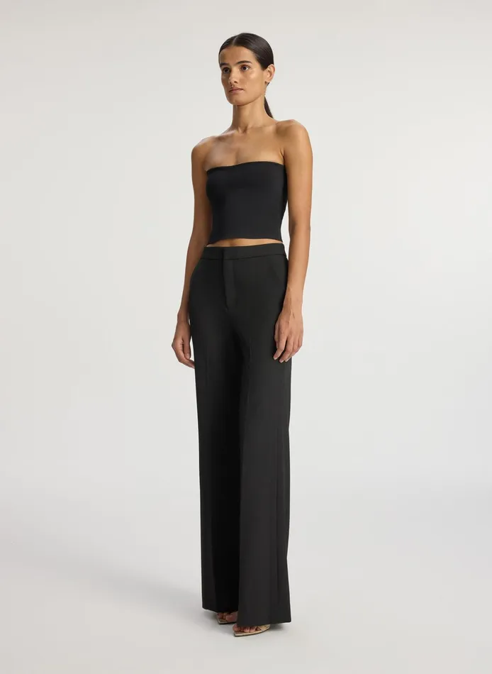 Women Bottoms ALC Chelsea Tailored Pant Black