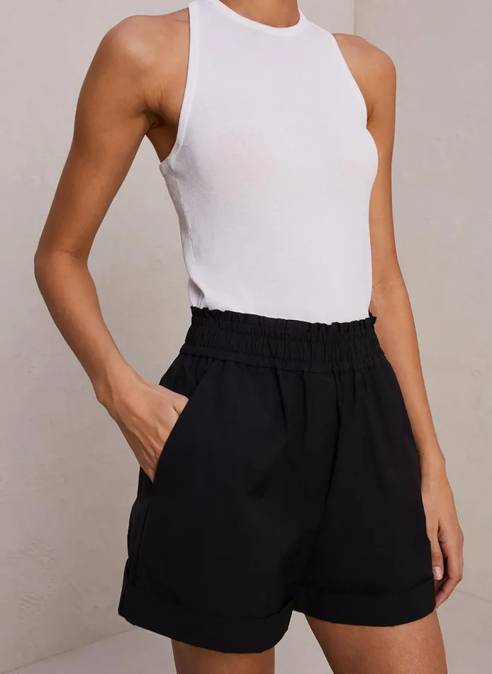 Women Bottoms ALC Kaleb Boxer Short Black