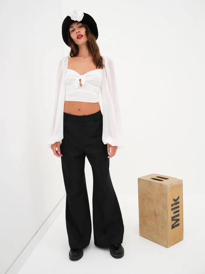 Women Bottoms For Love and Lemons Shannon Pant Black Women Bottoms For Love and Lemons Shannon Pant Black