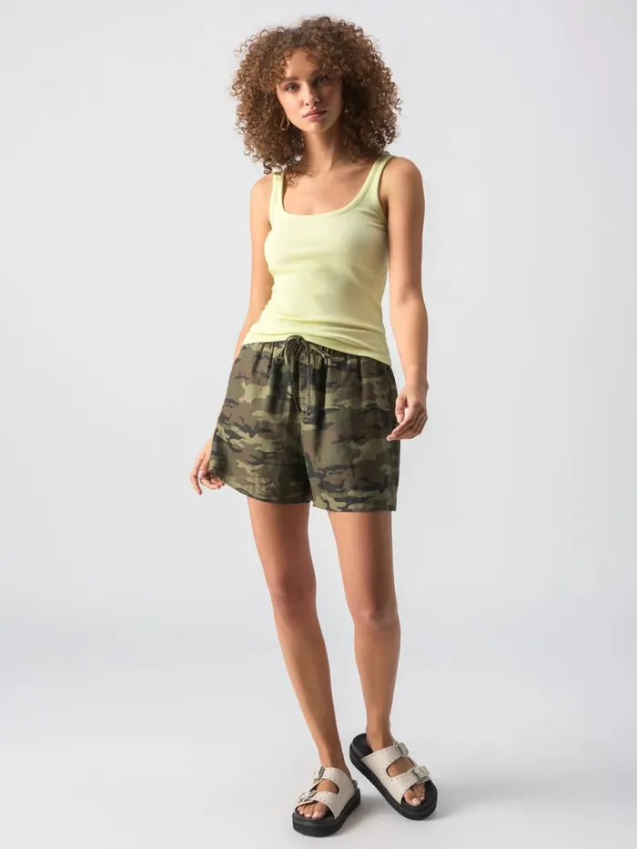 Women Breezy Camo High Rise Short Little Hero Camo Sanctuary Clothing Shorts