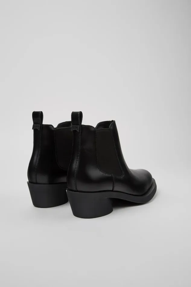 Women Camper Ankle Boots Bonnie Black Leather Ankle Boots Women Camper Ankle Boots Bonnie Black Leather Ankle Boots