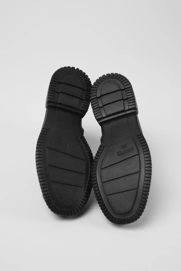 Women Camper Ankle Boots Pix Green And Black Leather Ankle Boots Women Camper Ankle Boots Pix Green And Black Leather Ankle Boots