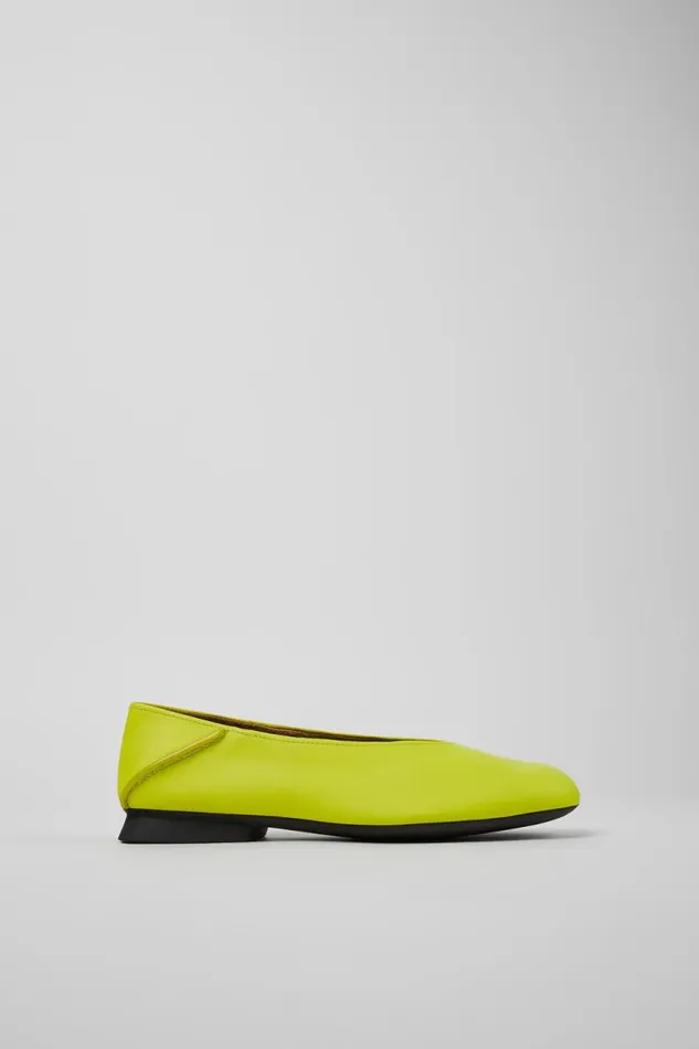 Women Camper Ballerinas Casi Myra Yellow Leather Ballerinas Women Camper Ballerinas Casi Myra Yellow Leather Ballerinas