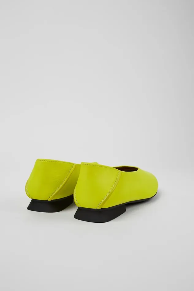 Women Camper Ballerinas Casi Myra Yellow Leather Ballerinas Women Camper Ballerinas Casi Myra Yellow Leather Ballerinas