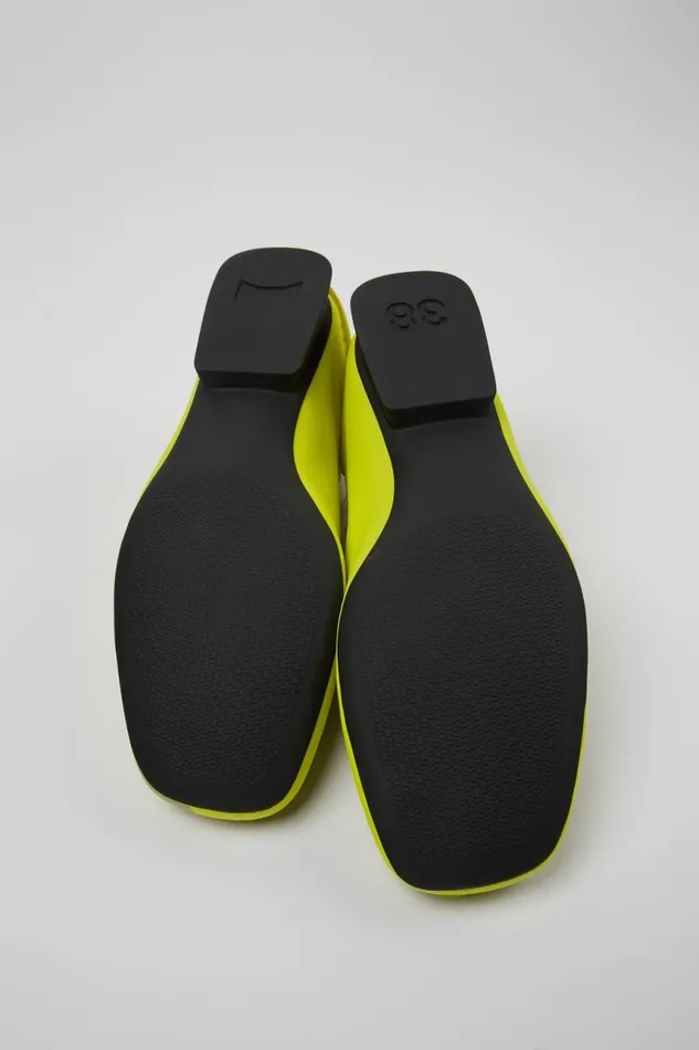 Women Camper Ballerinas Casi Myra Yellow Leather Ballerinas Women Camper Ballerinas Casi Myra Yellow Leather Ballerinas