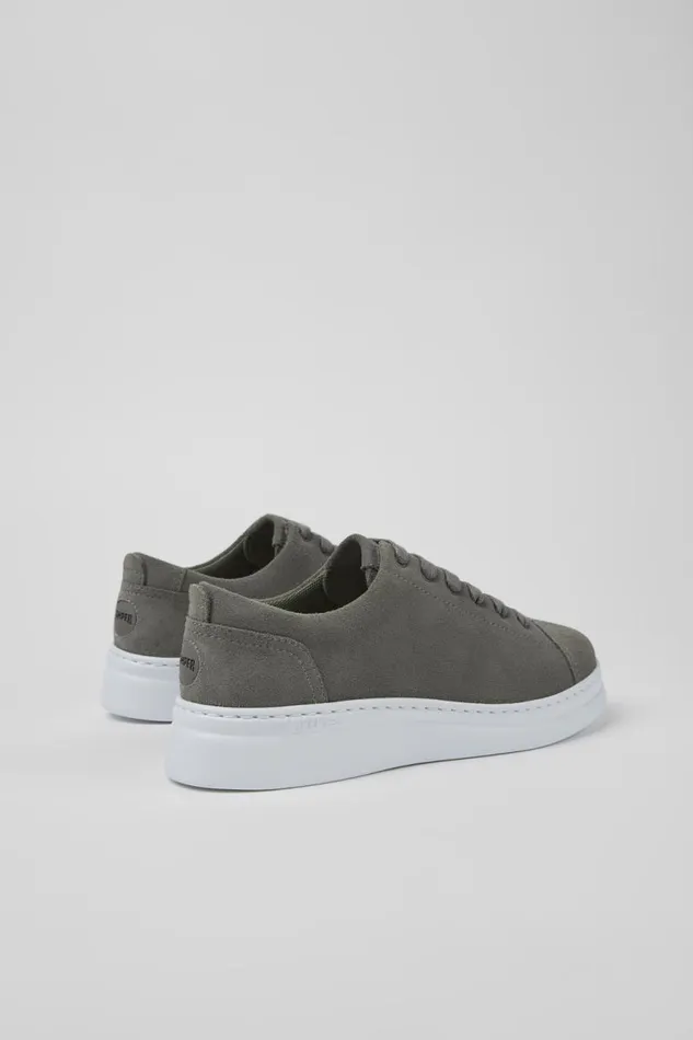 Women Camper Casual Shoes Runner Up Gray Nubuck Sneakers Women Camper Casual Shoes Runner Up Gray Nubuck Sneakers