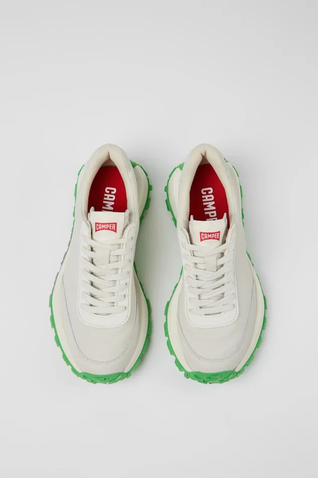 Women Camper Sneakers Drift Trail VIBRAM White LeatherTextile Sneaker Women Camper Sneakers Drift Trail VIBRAM White LeatherTextile Sneaker