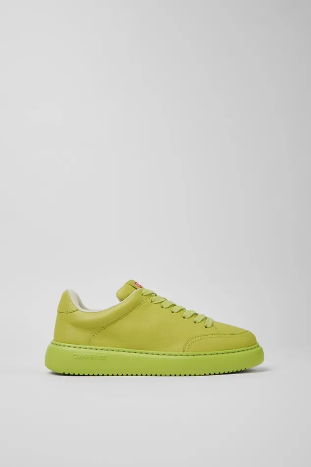 Women Camper Sneakers Runner K21 Green Leather Sneakers Women Camper Sneakers Runner K21 Green Leather Sneakers