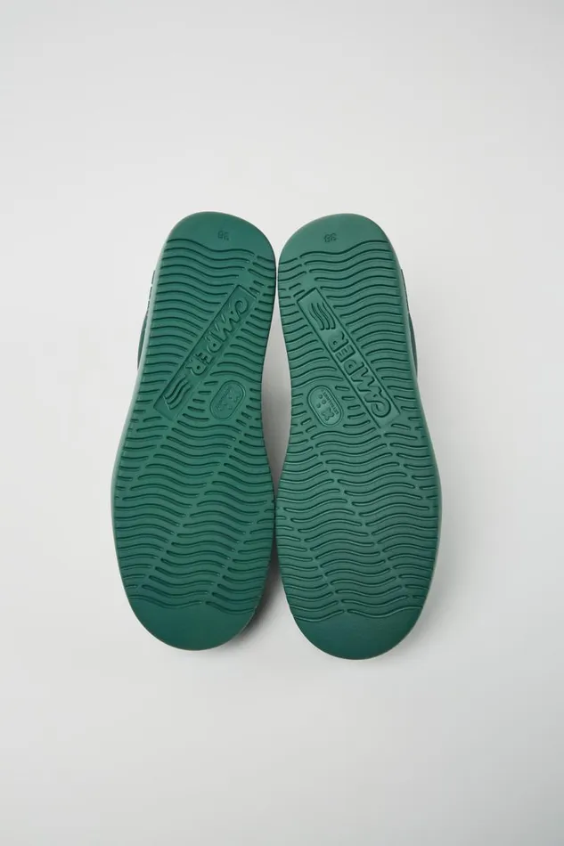 Women Camper Sneakers Runner K21 Green Leather Sneakers Women Camper Sneakers Runner K21 Green Leather Sneakers