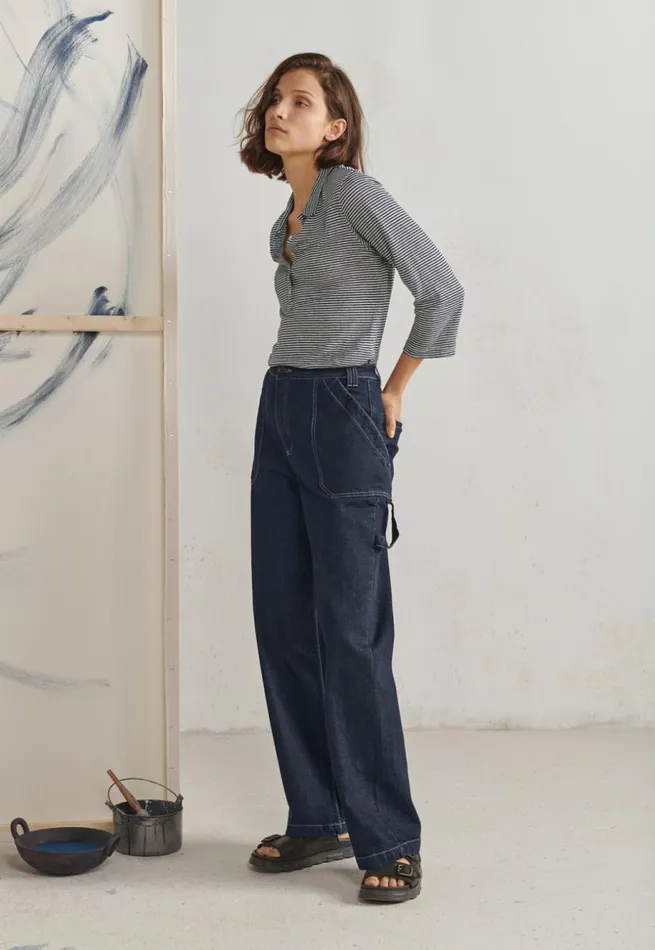 Women Carpenter Jeans Poetry Fashion Trousers and Shorts