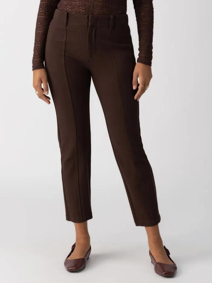 Women Cassie SemiHigh Rise Legging Coffee Sanctuary Clothing Pants