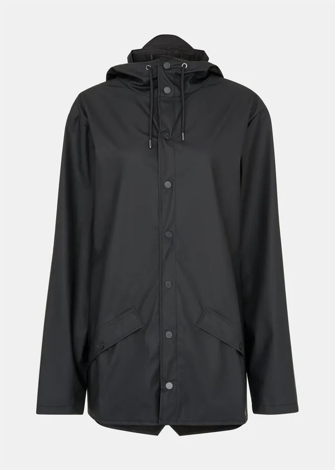 Women Coats and Jackets Whistles Black Rains Jacket