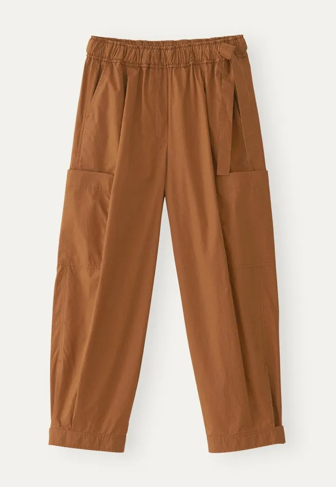 Women Cropped Pullon Trousers Toffee Poetry Fashion Trousers and Shorts
