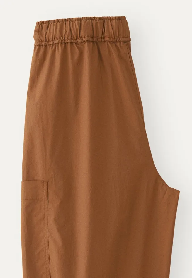 Women Cropped Pullon Trousers Toffee Poetry Fashion Trousers and Shorts