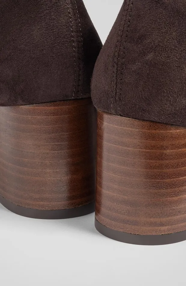 Women Davina Chocolate Stretch Suede KneeHigh Boots Chocolate LKBennett Boots Women Davina Chocolate Stretch Suede KneeHigh Boots Chocolate LKBennett Boots