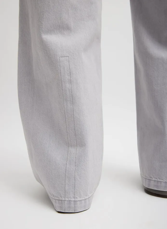 Women Denim Tibi Grey Denim Barry Jean Grey