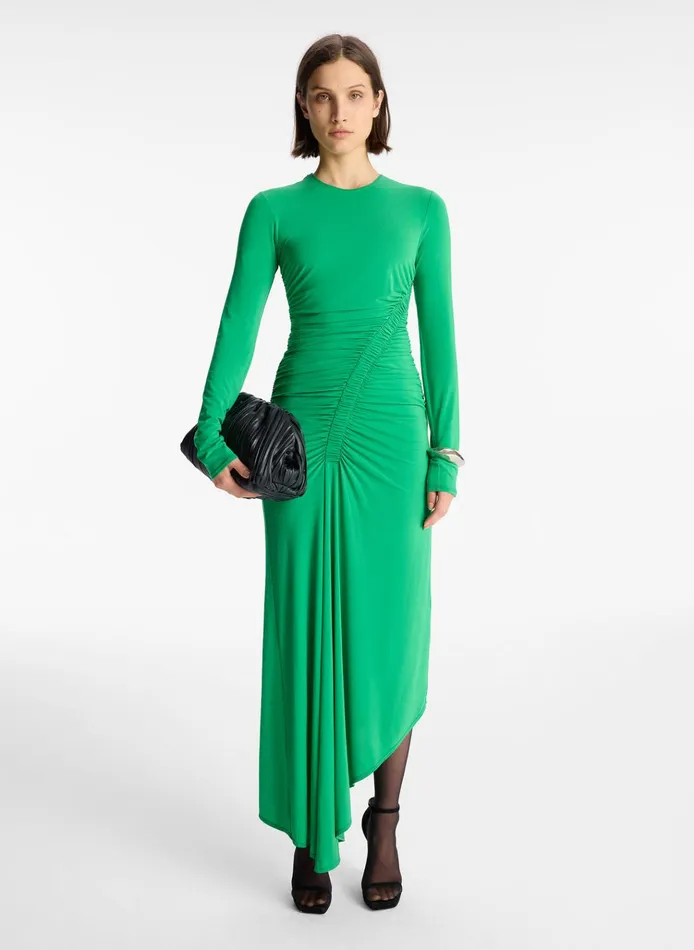 Women Dresses ALC Adeline Jersey Midi Dress Fern